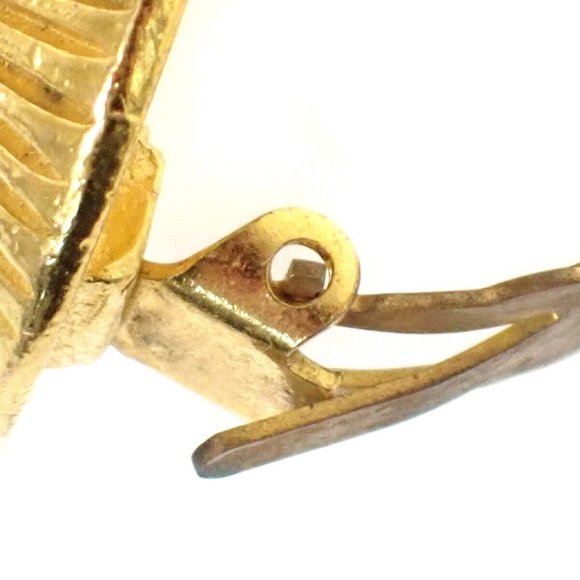 CHANEL CC Imitation Pearl Round Button Earrings Clip-On GHW Vintage - Picture 8 of 10